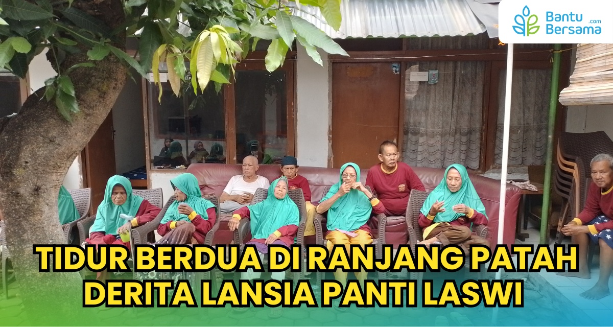 Tidur Berdua Di Ranjang Patah Derita Lansia Panti Laswi