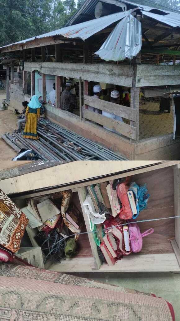 Bantu Bangun Masjid Pelosok Seulemak  Yang Rusak Terendam Banjir - Bantubersama.com