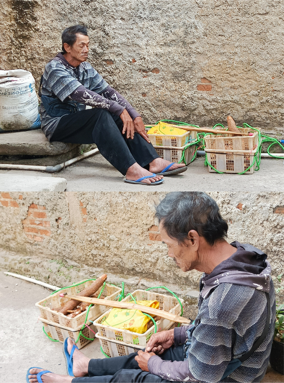 Bantu Lansia Penjual Singkong Keliling - Bantubersama.com