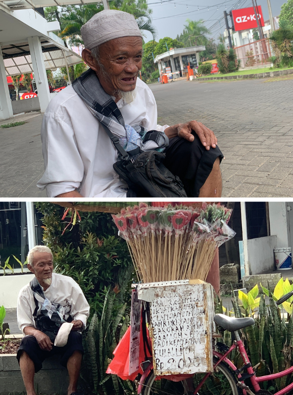 Dipalak Orang! Bantu Abah Ahmad Penjual Gulali Bertahan Hidup - Bantubersama.com