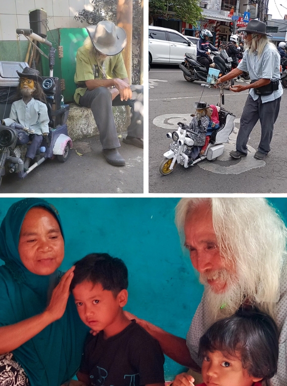 Kerja Keras Pangamen Lansia Untuk Istri Dan Cucu-cucunya - Bantubersama.com