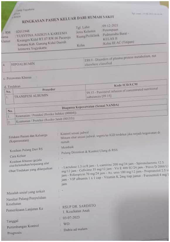 Bantu Ade Yusyfina Cangkok Hati - Bantubersama