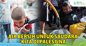 Alirkan Jariyah Bantu Saudara Kita Di Palestina