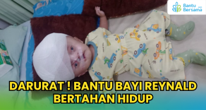 DARURAT! Bantu Bayi Reynald Bertahan Hidup