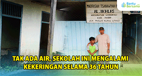 Tak Ada Air, Sekolah Ini Mengalami Kekeringan Selama 36 Tahun