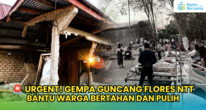 URGENT! Gempa Guncang Flores NTT, Bantu Warga Bertahan Dan Pulih